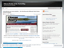 Tablet Screenshot of eliasonrealty.wordpress.com