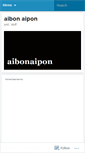 Mobile Screenshot of aibonaipon.wordpress.com