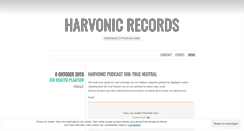 Desktop Screenshot of harvonicrec.wordpress.com