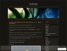 Tablet Screenshot of klassikdesign.wordpress.com