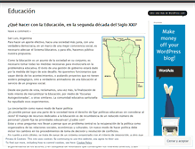 Tablet Screenshot of edusanluis.wordpress.com