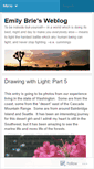 Mobile Screenshot of emilybrie.wordpress.com