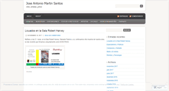 Desktop Screenshot of joseantoniomartinsantos.wordpress.com