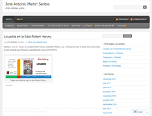 Tablet Screenshot of joseantoniomartinsantos.wordpress.com