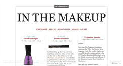 Desktop Screenshot of inthemakeup.wordpress.com