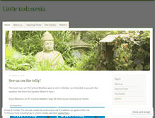 Tablet Screenshot of littleindonesia.wordpress.com