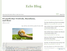 Tablet Screenshot of ecloblog.wordpress.com