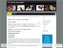 Tablet Screenshot of pordentrodacultura.wordpress.com