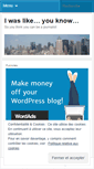 Mobile Screenshot of iwaslike.wordpress.com
