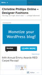 Mobile Screenshot of crissyphillips.wordpress.com