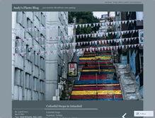 Tablet Screenshot of andysphotoblog.wordpress.com