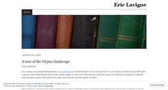 Desktop Screenshot of ericlavigne.wordpress.com