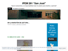Tablet Screenshot of ipem261.wordpress.com