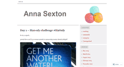 Desktop Screenshot of annasexton.wordpress.com