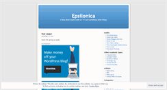 Desktop Screenshot of mattheath.wordpress.com