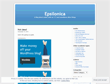Tablet Screenshot of mattheath.wordpress.com