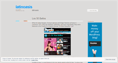 Desktop Screenshot of latinoasis.wordpress.com