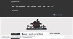 Desktop Screenshot of iphone4paradize.wordpress.com