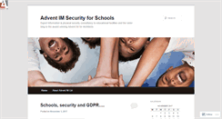 Desktop Screenshot of adventimschoolsecurity.wordpress.com
