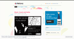 Desktop Screenshot of melonz.wordpress.com
