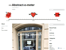 Tablet Screenshot of abstractometer.wordpress.com