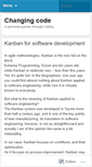 Mobile Screenshot of changingcode.wordpress.com