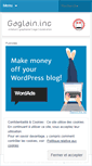 Mobile Screenshot of gaglaininc.wordpress.com