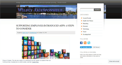 Desktop Screenshot of kevinaries.wordpress.com