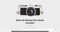 Desktop Screenshot of infotrac.bancdebinaryfreedemoaccount.wordpress.com