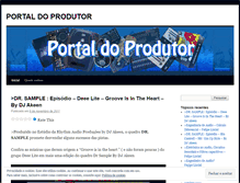 Tablet Screenshot of portaldoprodutor.wordpress.com