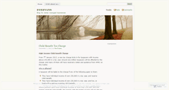 Desktop Screenshot of foxevans.wordpress.com
