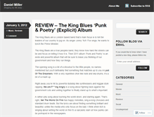Tablet Screenshot of danielrobertmiller.wordpress.com