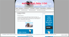 Desktop Screenshot of mates2eso.wordpress.com