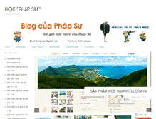 Tablet Screenshot of hocphapsu.wordpress.com