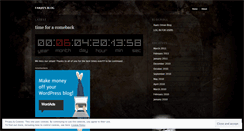 Desktop Screenshot of fanjis.wordpress.com