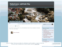 Tablet Screenshot of marilyncramer.wordpress.com