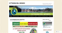 Desktop Screenshot of cittadinidelmondo.wordpress.com