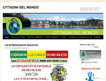Tablet Screenshot of cittadinidelmondo.wordpress.com