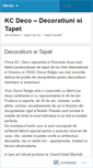 Mobile Screenshot of decoratiunilux.wordpress.com