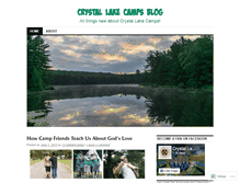 Tablet Screenshot of crystallakecamps.wordpress.com