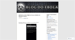 Desktop Screenshot of claudioebola.wordpress.com