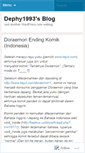 Mobile Screenshot of dephy1993.wordpress.com