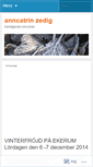 Mobile Screenshot of anncatrinzedig.wordpress.com