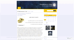 Desktop Screenshot of fiscaldehierro.wordpress.com