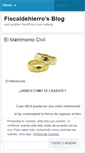 Mobile Screenshot of fiscaldehierro.wordpress.com
