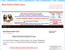 Tablet Screenshot of obatherbalinfeksiususekstrakalamia225.wordpress.com