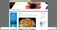 Desktop Screenshot of miurua2008.wordpress.com
