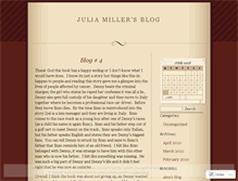 Tablet Screenshot of j23miller.wordpress.com