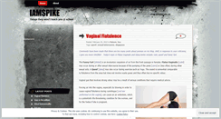 Desktop Screenshot of iamspike.wordpress.com