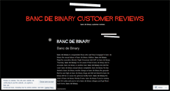 Desktop Screenshot of ph.mail.bancdebinarycustomerreviews.wordpress.com